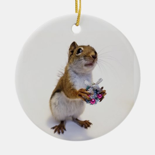 Rocky's Wreath Keramisch Ornament (Voorkant)