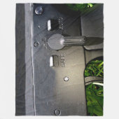 ROCN N ROLL FLEECE DEKEN (Voorkant)