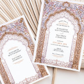 Rococo Barok Gold Arch bruiloft details Kaart