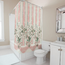 Rococo Bath Accessoires Shower Curtain Bouquet Douchegordijn