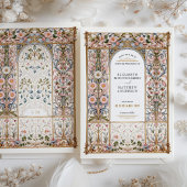 Rococo Bewaar de trouwdatum Kaart