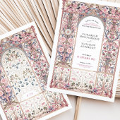 Rococo Bewaar de trouwdatum Kaart