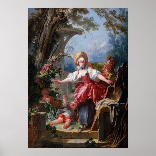 Rococo Blind Man Buff Masterpart Poster (Voorkant)