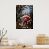 Rococo Blind Man Buff Masterpart Poster (Keuken)