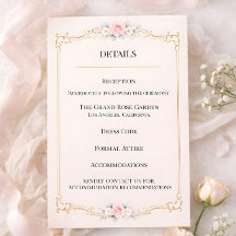 Rococo Blush Bruiloft