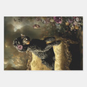 Rococo Buzz Bee themes Heavy Weight Decoupage Inpakpapier Vel (Voorkant 2)