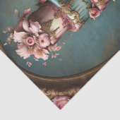 Rococo Cake 4 Tier Parijse Decoupage Papier (Detail)