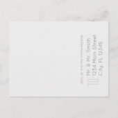 Rococo Carriage - Briefkaart / Uitnodiging / RSVP (Achterkant)