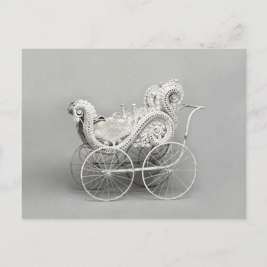 Rococo Carriage - Briefkaart / Uitnodiging / RSVP (Voorkant)