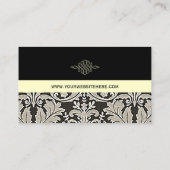 Rococo Chandelier ~ Visitekaartje (Achterkant)