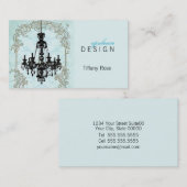 Rococo Chandelier Visitekaartje (Voorkant / Achterkant)