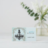 Rococo Chandelier Visitekaartje (Staand voorkant)