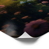 Rococo Dachshund die een weide verkennen Perfect Poster (Hoek)