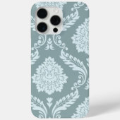 Rococo Damask Art I Duck Egg Blue+Teal Case-Mate iPhone Case (Achterkant)
