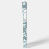 Rococo Damask Art I Duck Egg Blue+Teal Case-Mate iPhone Case (Achterkant / Links)