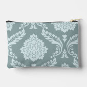 Rococo Damask Art I Duck Egg Blue+Teal Etui (Achterkant)