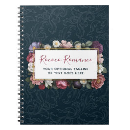 Rococo Damask & Elegant Floral Feminine Notitieboek