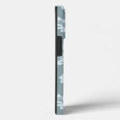 Rococo Damask Kunst I Eendenei Blauw+Turquoise Case-Mate iPhone Case (Achterkant / Rechts)