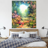 Rococo Delight 1995 Canvas Afdruk (Insitu (Slaapkamer))