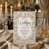 Rococo Fairytale Cherub Swan Garden Romance Kaart