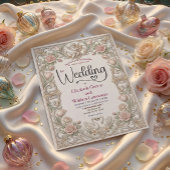 Rococo Fairytale Cherub Swan Garden Romance Kaart