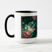 Rococo Floral Decoration Combo Mok, 15 oz Mok (Links)