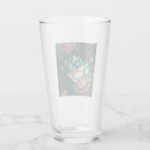 Rococo Floral Decoration Glass Tumbler (Achterkant)
