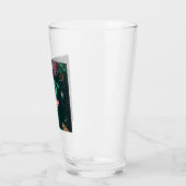 Rococo Floral Decoration Glass Tumbler (Links)