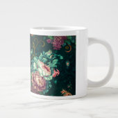 Rococo Floral Decoration Jumbo Mok (Rechts)