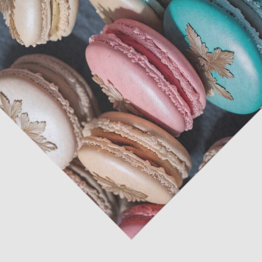 Rococo Franse Macarons Decoupage Papier 2 (Detail)
