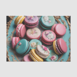 Rococo Franse Macarons Decoupage Papier 3