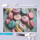 Rococo Franse Macarons Decoupage Papier 3 (Craft)