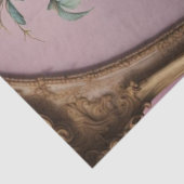 Rococo Franse Parijse Tiered Cake Decoupage Tissuepapier (Detail)