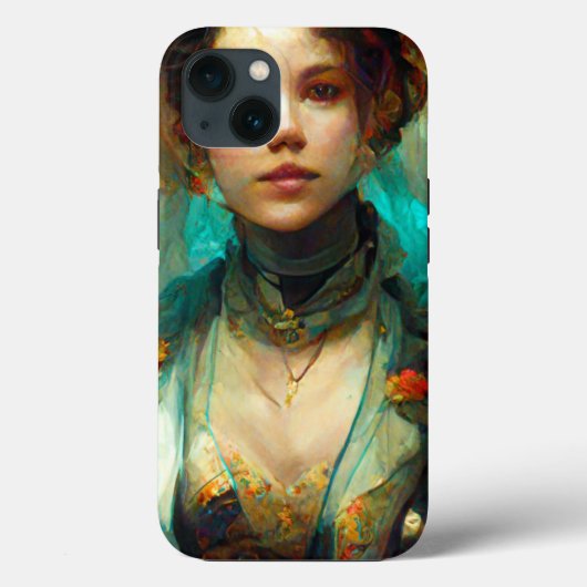 Rococo Future Sci-Fi Fantasy Case-Mate iPhone Case (Achterkant)