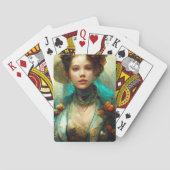 Rococo Future Sci-Fi Fantasy Pokerkaarten (Achterkant)