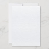 Rococo Garden Frame Galentine Brunch Soft Florals Kaart (Achterkant)