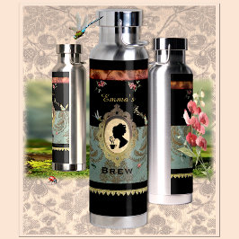 Rococo Garden Insulated Brew Bottle Waterfles