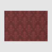 Rococo in het rood tissuepapier (Voorkant)
