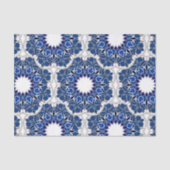 Rococo Indigo Beauful Tissuepapier (Voorkant)