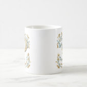 Rococo Initiaal 'P' Mok voor een Koffieprinses (Center)