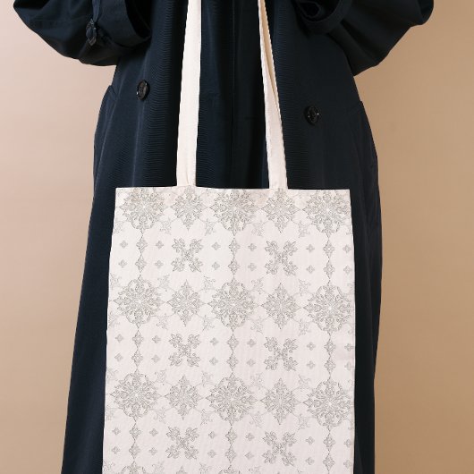 Rococo-kantpatroon Tote Bag