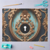  Rococo Keyhole Decoupage Papier – Barok (Craft)