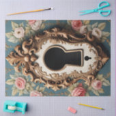 Rococo Keyhole Decoupage Papier – Lijst (Craft)