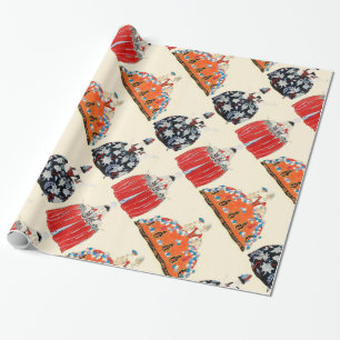 ROCOCO LADIES ART DECO MODE COSTUME ONTWERP CADEAUPAPIER