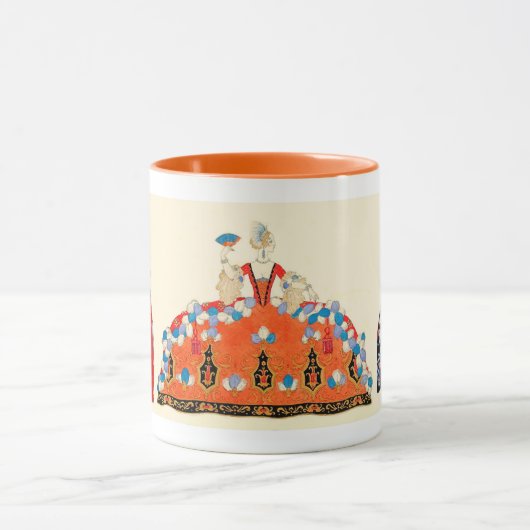 ROCOCO LADIES BEAUTY, MODE COSTUME DESIGNER MOK (Midden)