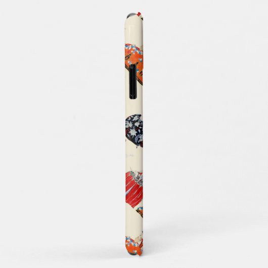 ROCOCO LADY ART DECO BEAUTY MODE COSTUME ONTWERP Case-Mate iPhone CASE (Achterkant/rechts)