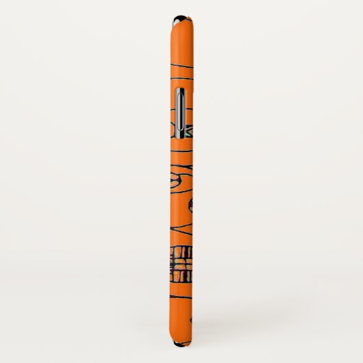 ROCOCO LADY ART DECO BEAUTY MODE COSTUME ONTWERP Case-Mate iPhone CASE (Achterkant / rechts)