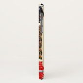 ROCOCO LADY ART DECO BEAUTY MODE COSTUME ONTWERP Case-Mate iPhone CASE (Achterkant/links)