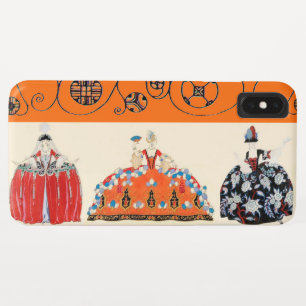 ROCOCO LADY ART DECO BEAUTY MODE COSTUME ONTWERP Case-Mate iPhone CASE