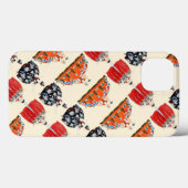 ROCOCO LADY ART DECO BEAUTY MODE COSTUME ONTWERP Case-Mate iPhone CASE (Achterkant (horizontaal))